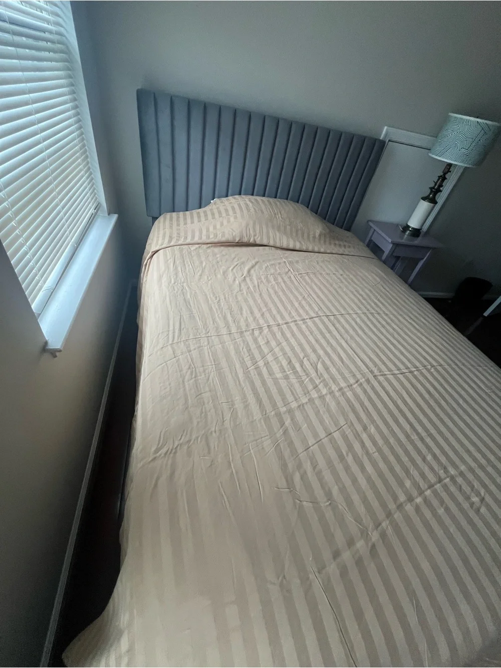 Better Homes And Gardens Sand Stripe Queen flat sheet